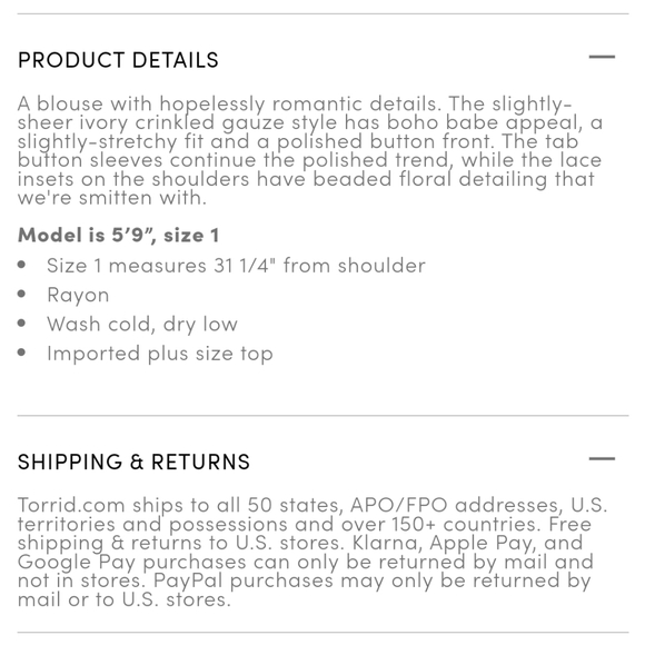 Embroidered Lace Button Front blouse. - Picture 5 of 8